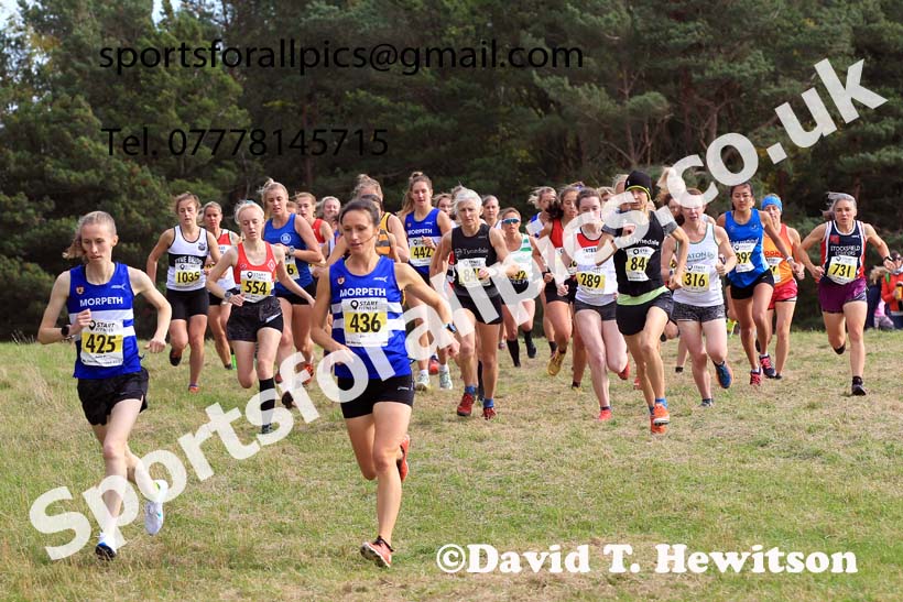 Senior womens 2022 NEHL Druridge Bay, Northumberland, Sunday, October 9th. Photo: David T. Hewitson/Sports for All Pics